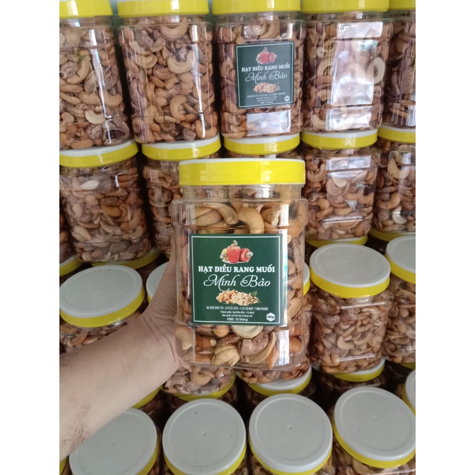 Hạt Điều rang muối vỡ (500gr) - Không hóa chất bảo quản