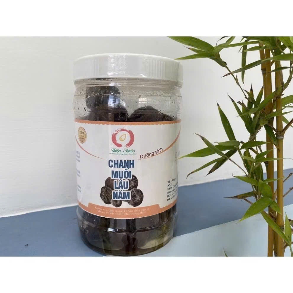 Chanh Muối trái lâu năm - chanh muối 7 năm (500gr) - Thực Dưỡng