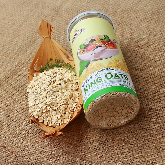 Yến Mạch Nguyên Cám Nhập Khẩu Úc - Nguyên Hạt Cán Dẹp