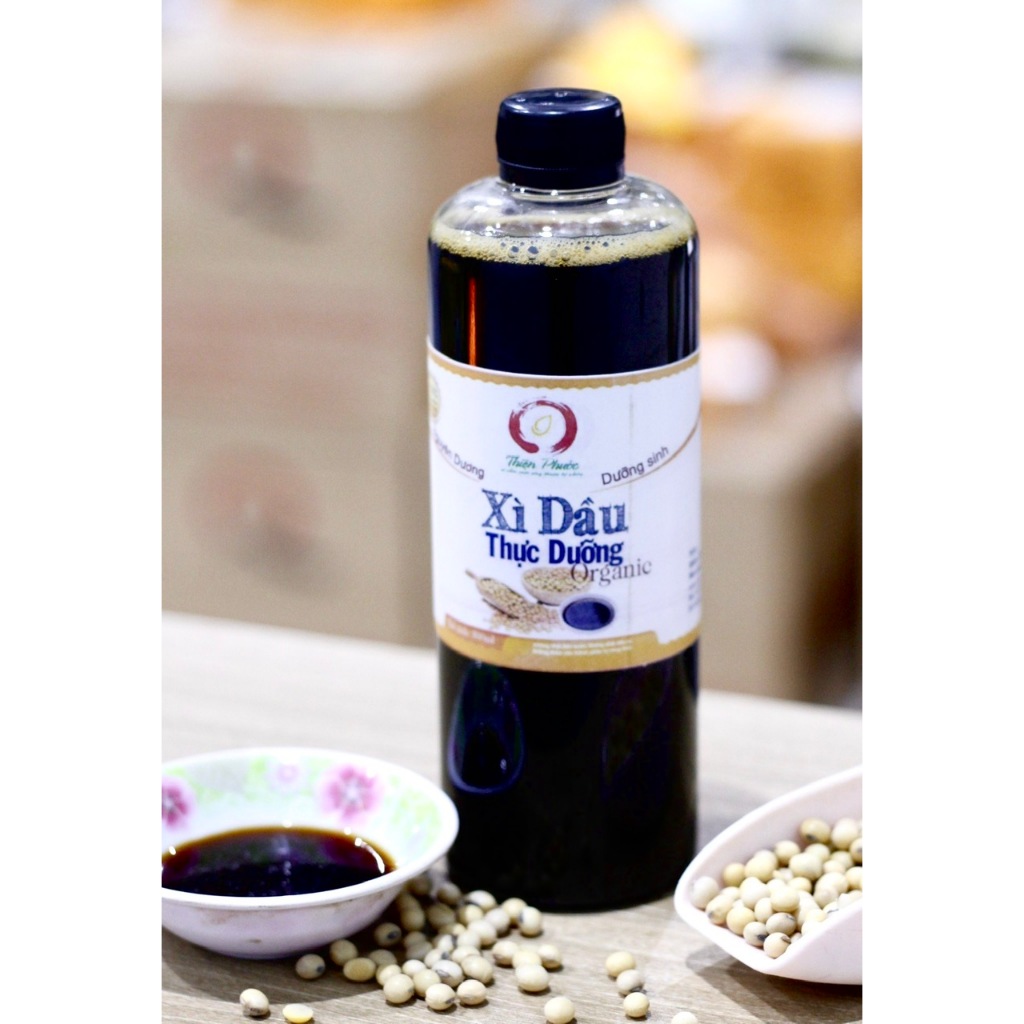 Xì Dầu Thực Dưỡng 500ml - không đường, không bột ngọt