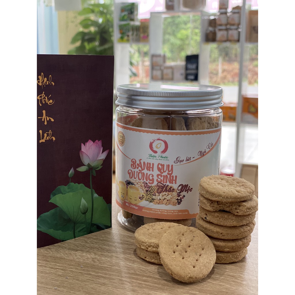 Bánh Quy Dưỡng Sinh Thảo Mộc (500gr) - 23 loại hạt
