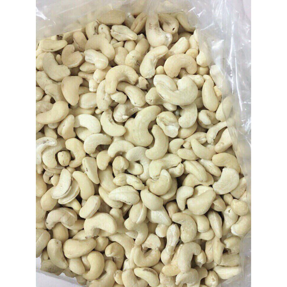 Hạt Điều Sống Vỡ đôi (1kg) - Xay sữa - Không chất tẩy trắng, không chất bảo quản