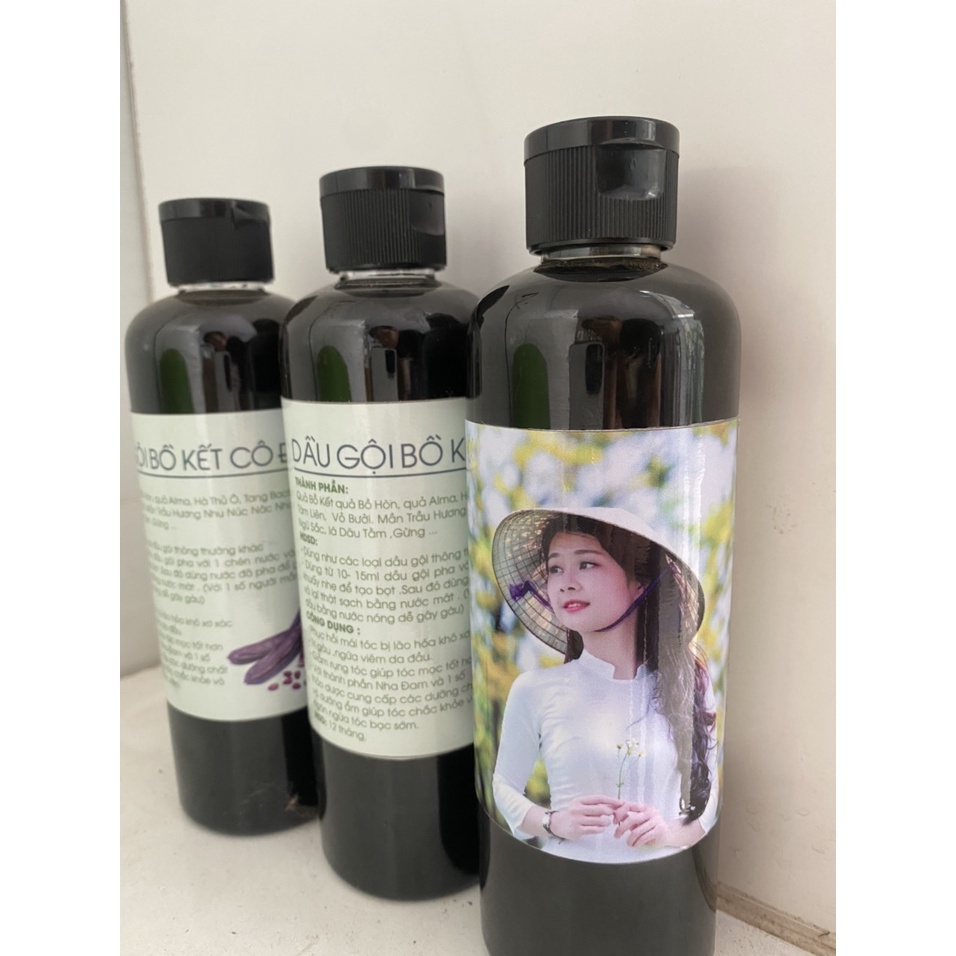 Dầu Gội Bồ Kết Thảo Mộc Cô Đặc - Dầu Gội Giảm Rụng Tốc Thảo Mộc (250g)