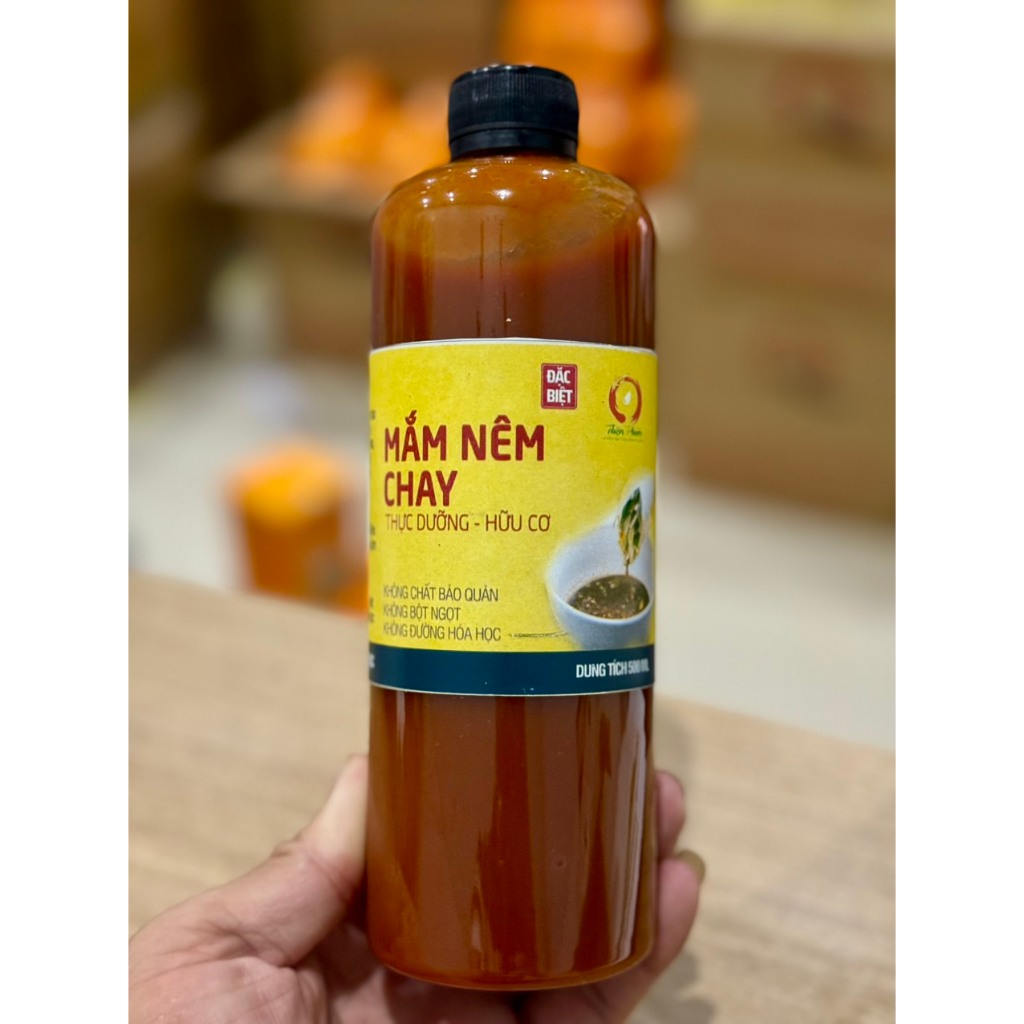 Sốt mắm nêm chay ăn liền Thiện Phước 400g - Làm thủ công - không bột ngọt, k gia vị công nghiệp