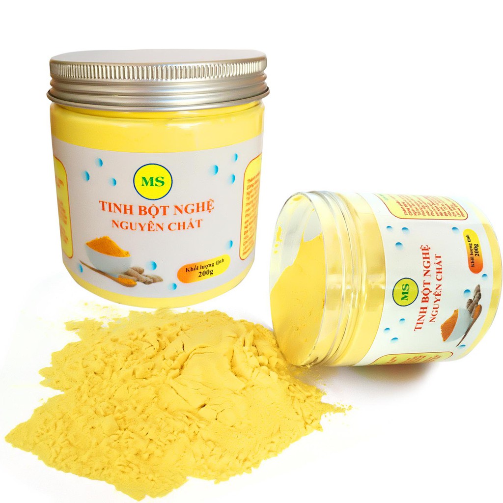 Tinh Bột Nghệ Nguyên Chất 100% (500gr) - Đảm Bảo chất lượng mua 1 hoàn 2