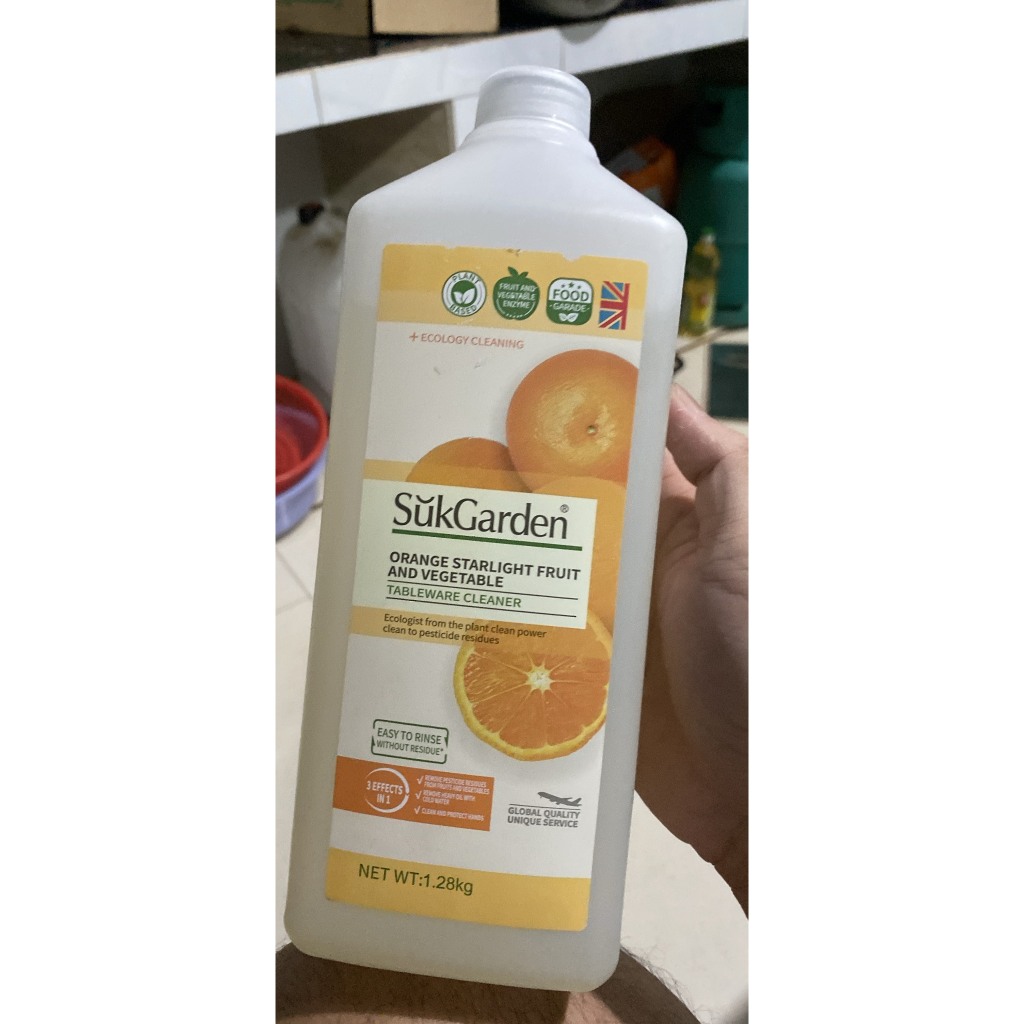 Nước Rửa Rau Củ Quả SukGarden 1.28kg